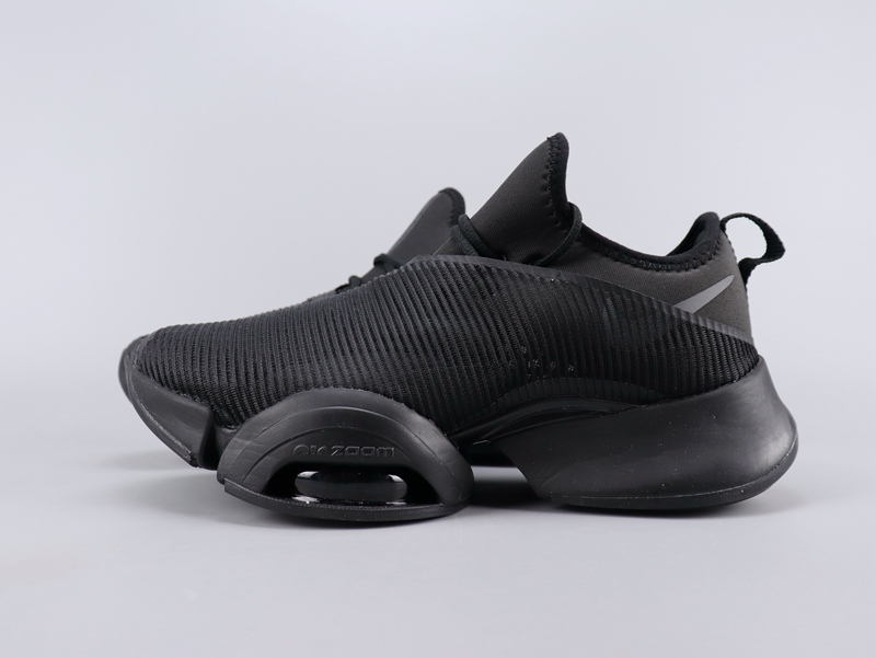 2020 Men Nike Air Zoom Superrep All Black Shoes